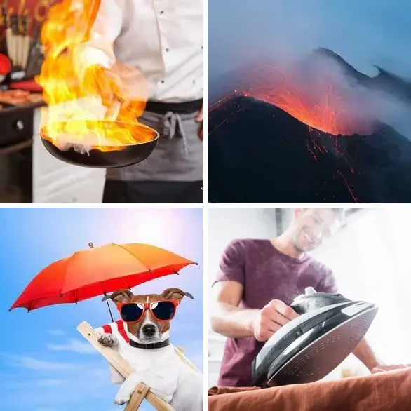 4 images 1 mot 5 lettres niveau chaud