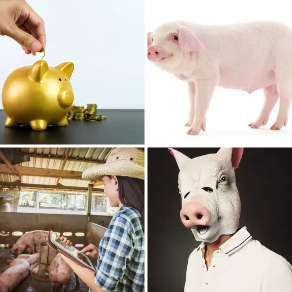 4 images 1 mot 6 lettres niveau cochon